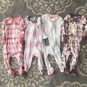 Burt’s Bees Pajamas girls size 0-3 months